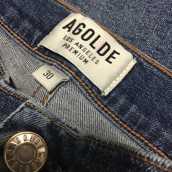 AGOLDE Sophie High Rise Skinny Crop Jeans Size 30. - Picture 9 of 11